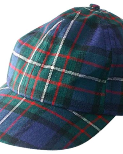 Baseball Cap Mackenzie Tartan Hat Peaked Cap Sports Cap