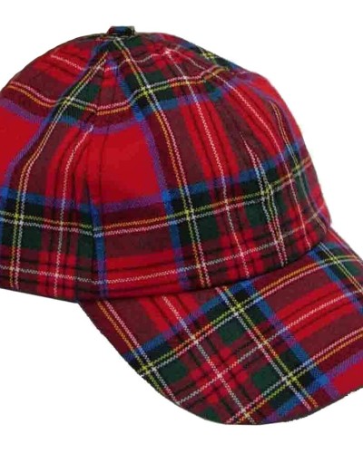 Baseball Cap Royal Stewart Tartan Hat Peaked Cap Sports Cap