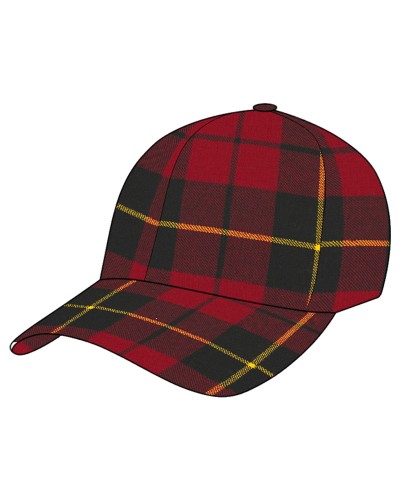 Baseball Cap Wallace Tartan Hat Peaked Cap Sports Cap