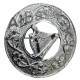 Premium Quality Mermaid Design Silver Coated Fly Plaid Brooch for Scottish Kilt