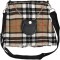 Camel Thompson Tartan Ladies Kilt Shaped Purse, Tote Bag