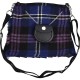 Scottish Heritage of Scotland Tartan Ladies Kilt Shaped Purse, Traditional Clothing Hand Bag