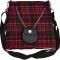 MacDonald Tartan Ladies Kilt Shaped Purse, Tote Bag