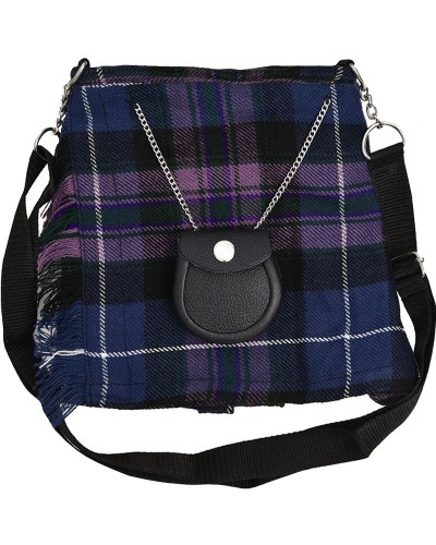 Pride of Scotland Tartan Ladies Kilt Shaped Purse, Tote Bag