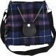 Scottish Pride of Scotland Tartan Ladies Kilt Shaped Purse, Traditional Clothing Hand Bag