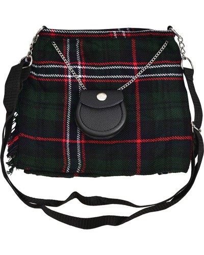 Scottish National Tartan Ladies Kilt Shaped Purse, Tote Bag