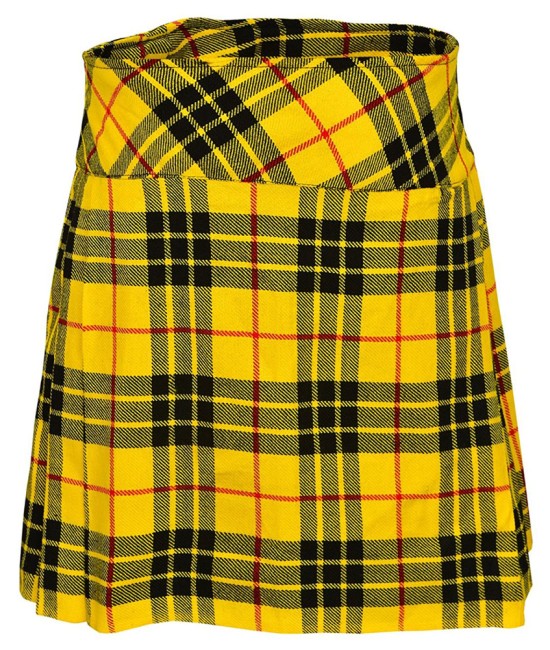 Ladies McLeod of Lewis Tartan Mini Billie Kilt Mod Skirt Girls Mini Billie Skirt