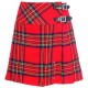 Ladies Royal Stewart Tartan Mini Billie Kilt Mod Skirt Girls Mini Billie Skirt