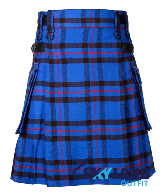 Scottish Elliot Modern Tartan Kilt Modern Utility Kilts