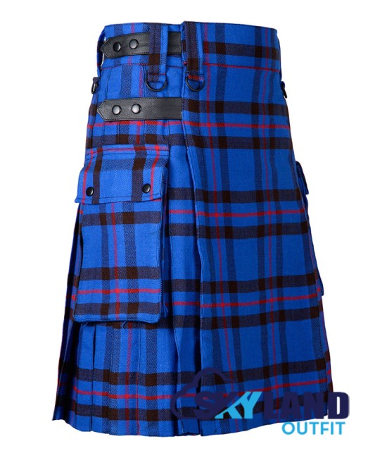 Scottish Elliot Modern Tartan Kilt Modern Utility Kilts