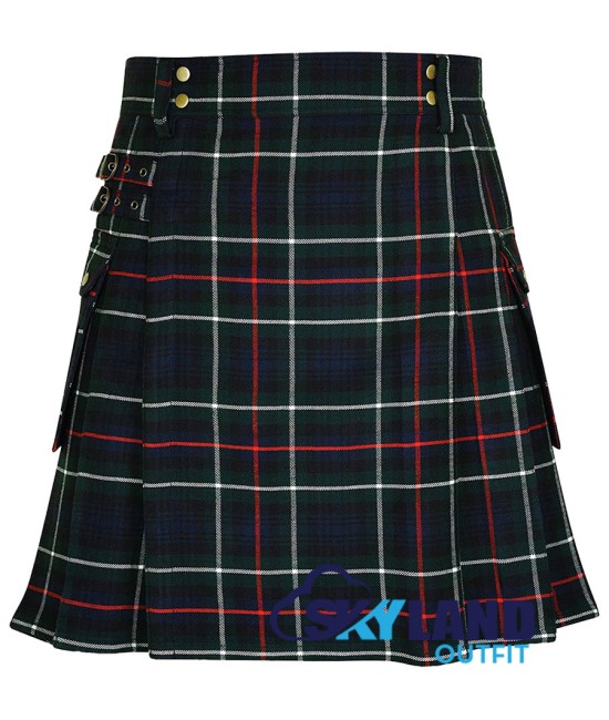 Scottish McKenzie Tartan Kilt Modern Utility Kilts