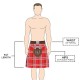 Balmoral Tartan 8 Yard Kilt – Traditional Scottish Kilt Custom Size